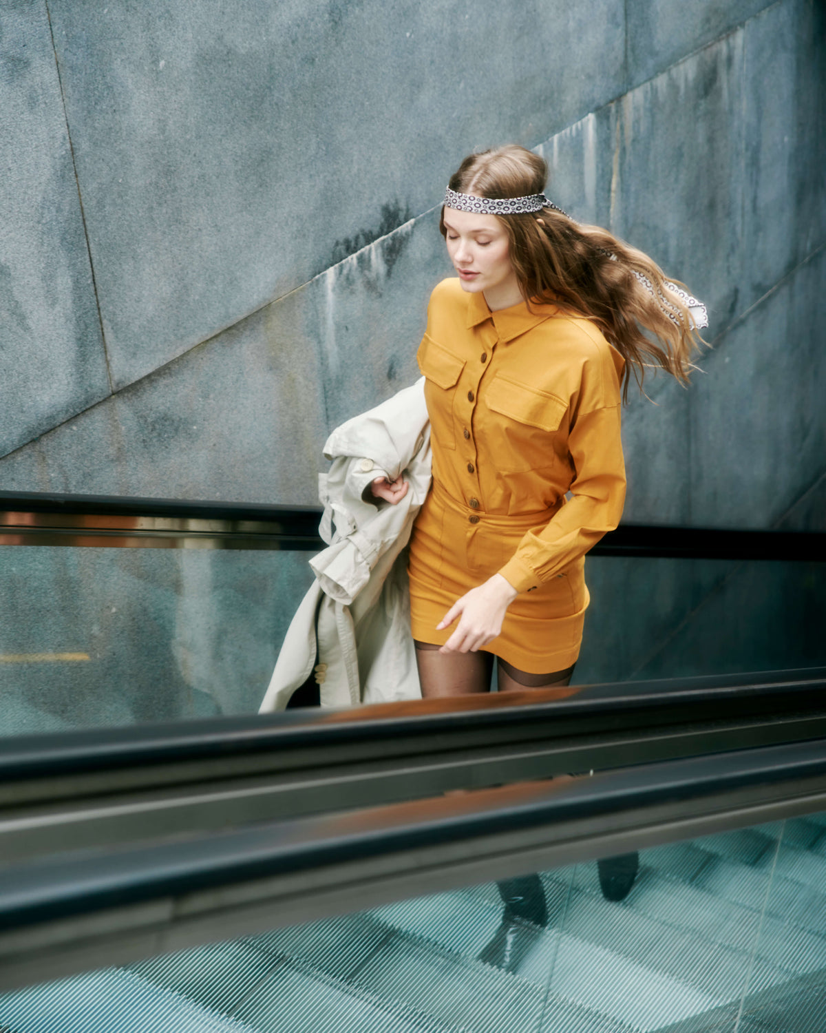 MYBASS – mustard and terracotta