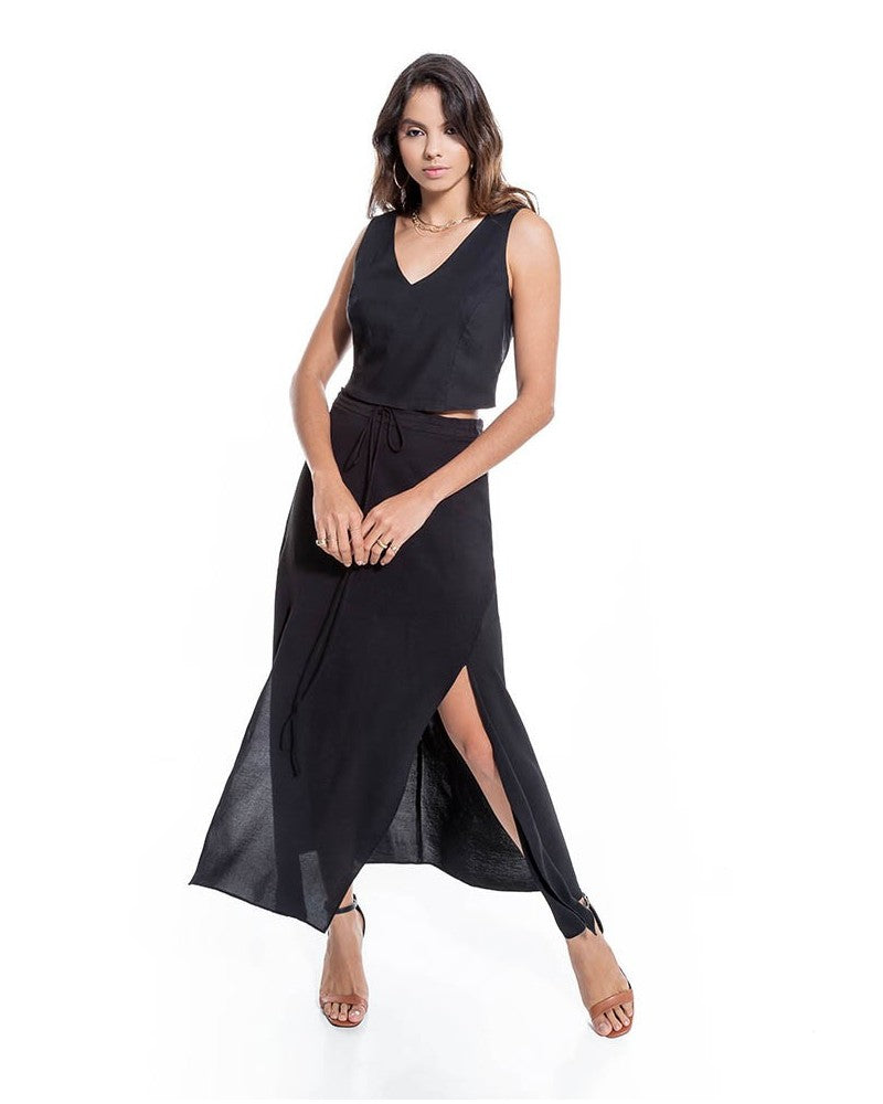 Black Maxi Skirt Cindy