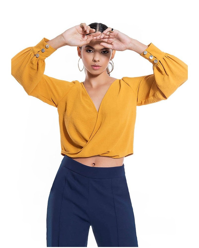 Camisa Mostarda Penélope