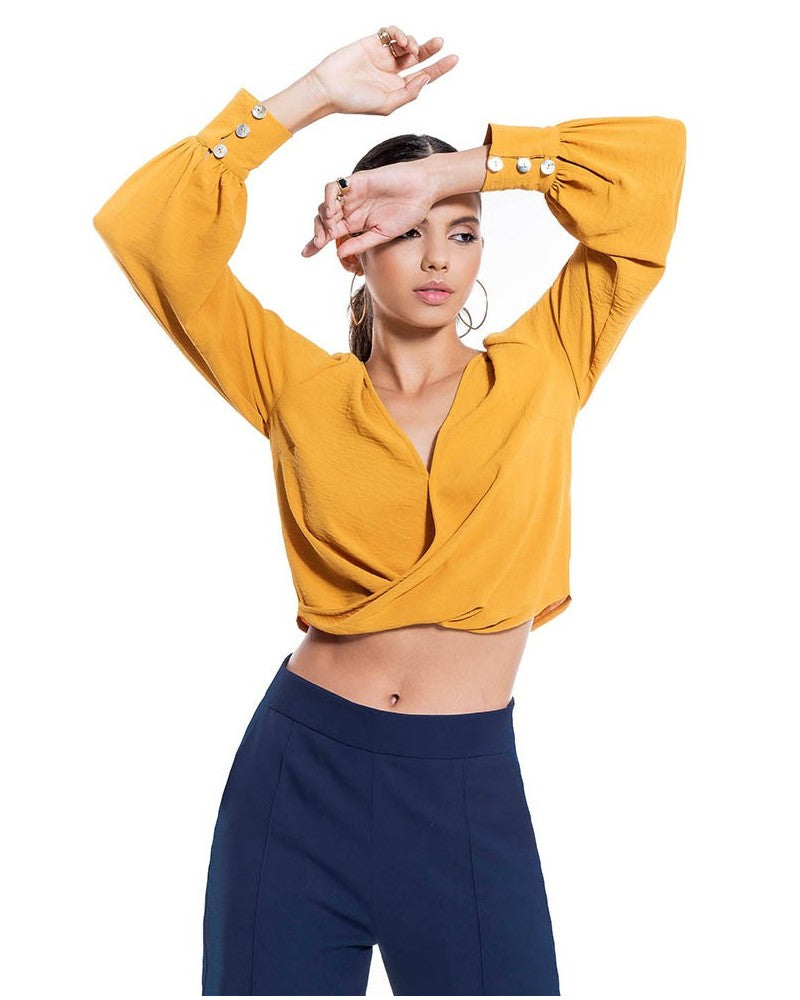 Camisa Mostarda Penélope