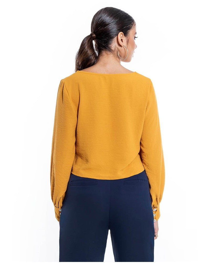 Camisa Mostarda Penélope