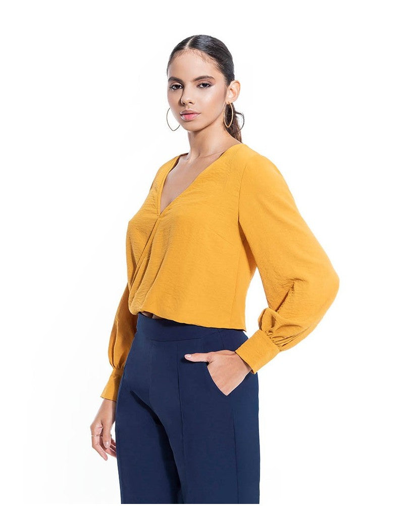 Camisa Mostarda Penélope